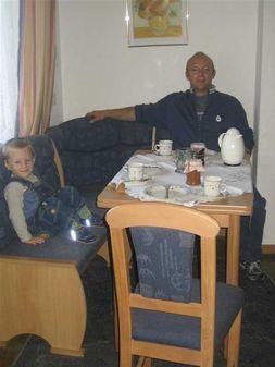 Essecke von der Ferienwohnung